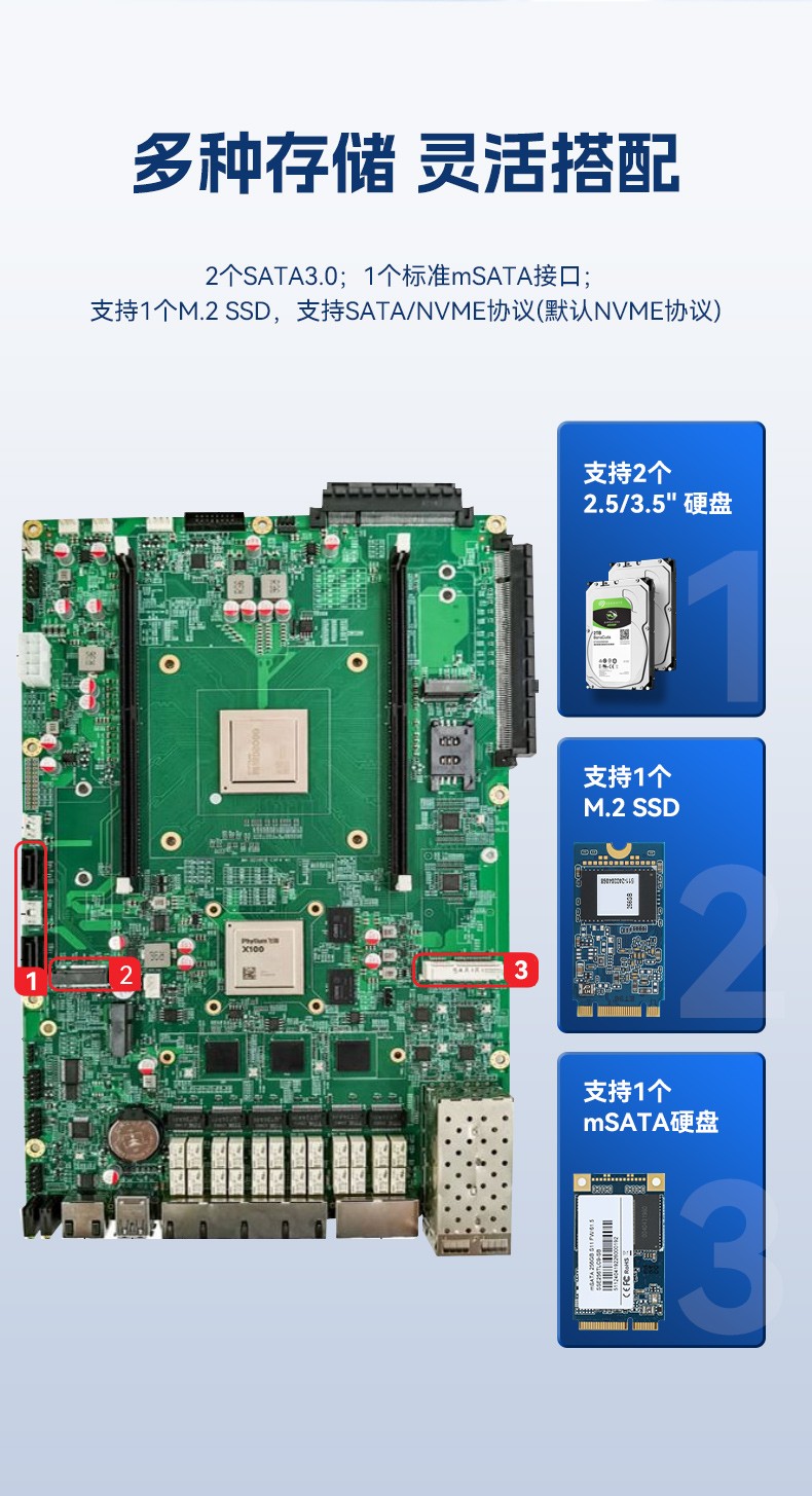 飛騰D2000天津工控機,東田1U多網口天津工控機,DT-61013-PD2K.jpg