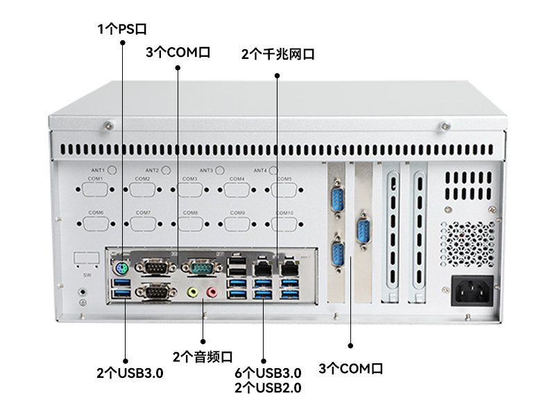 東田國產(chǎn)飛騰D2000 CPU|壁掛式工控機|DT-5206-BD2000MC